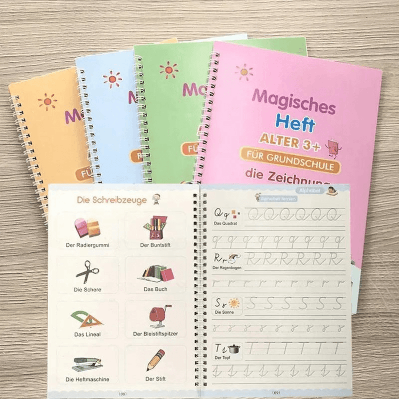 Magisches Lernheft™ - Für Grundschulhelden mit geheimem Trick